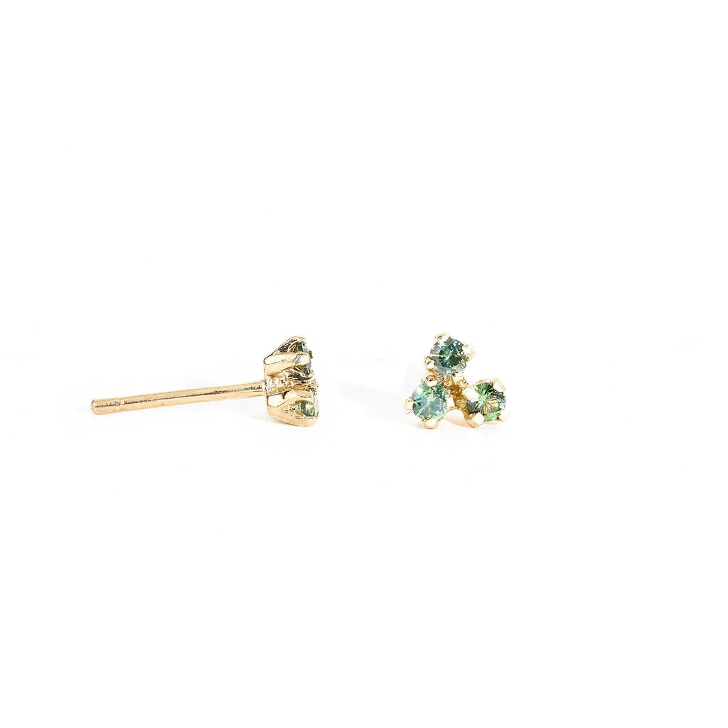 Sea Foam Fortune Studs