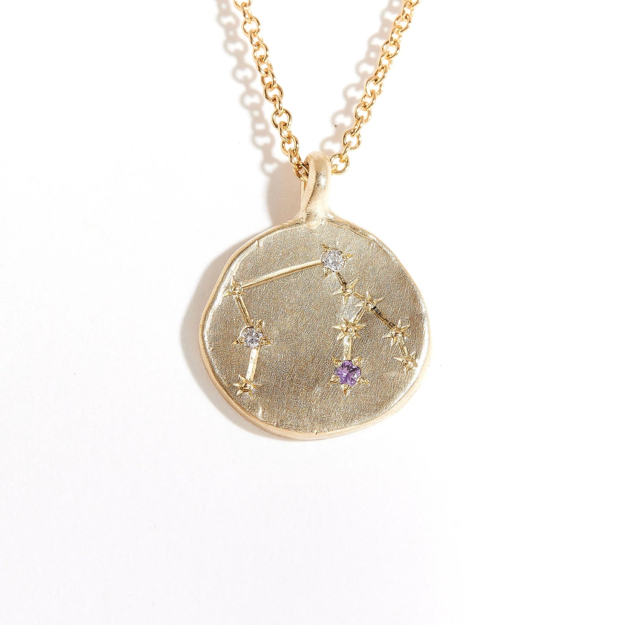 Star Sign Pendant — Aquarius