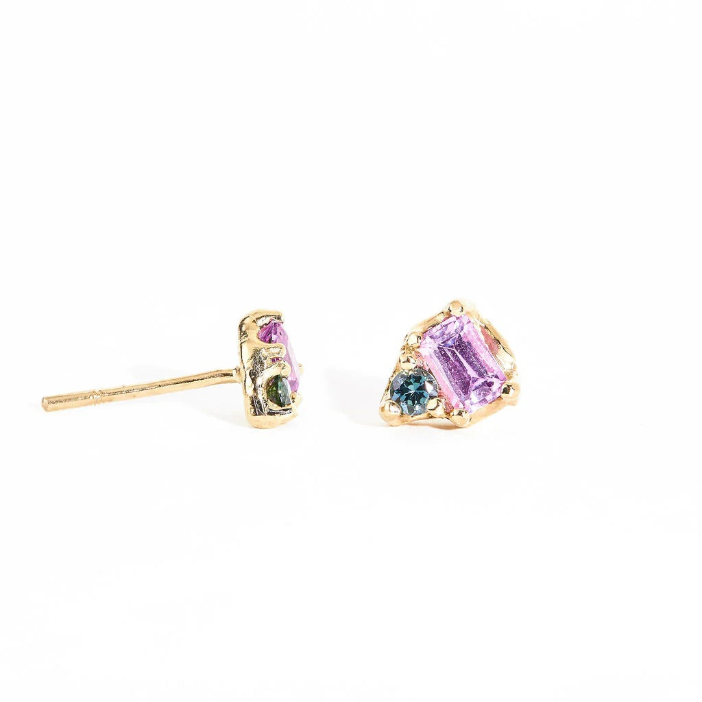 Wink Sapphire Earrings